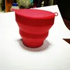 High quality Outdoor sports cup folding cup silicon liquid silicone rubber silicone folding 500ml easy to carry