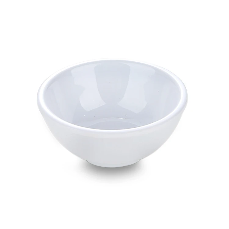 Hot Sale Melamine White Round Mini Sauce Dip Bowl Buy Dip Bowl,Mini