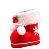 Attractive and Beautiful Christmas Boots Shape Pen Container for Decoration