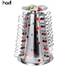 Buffet utensils supplier stainless steel cake stand decorating mirror dessert snack catering food display stand