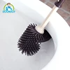 new design easy clean penguin toilet brush holder with toilet brush set