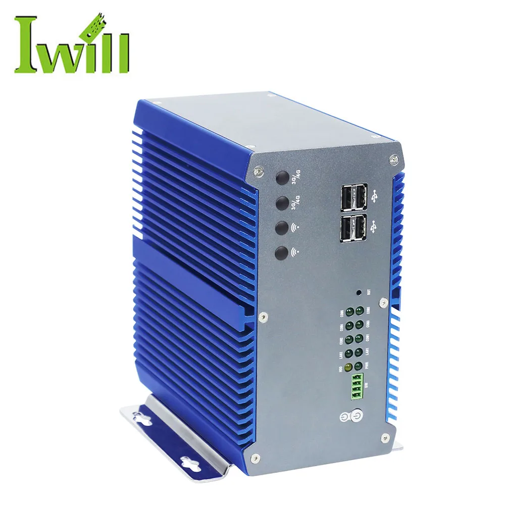 Intel J1900 High Performance Industrial Fanless Mini Pc Onboard 4g Ram