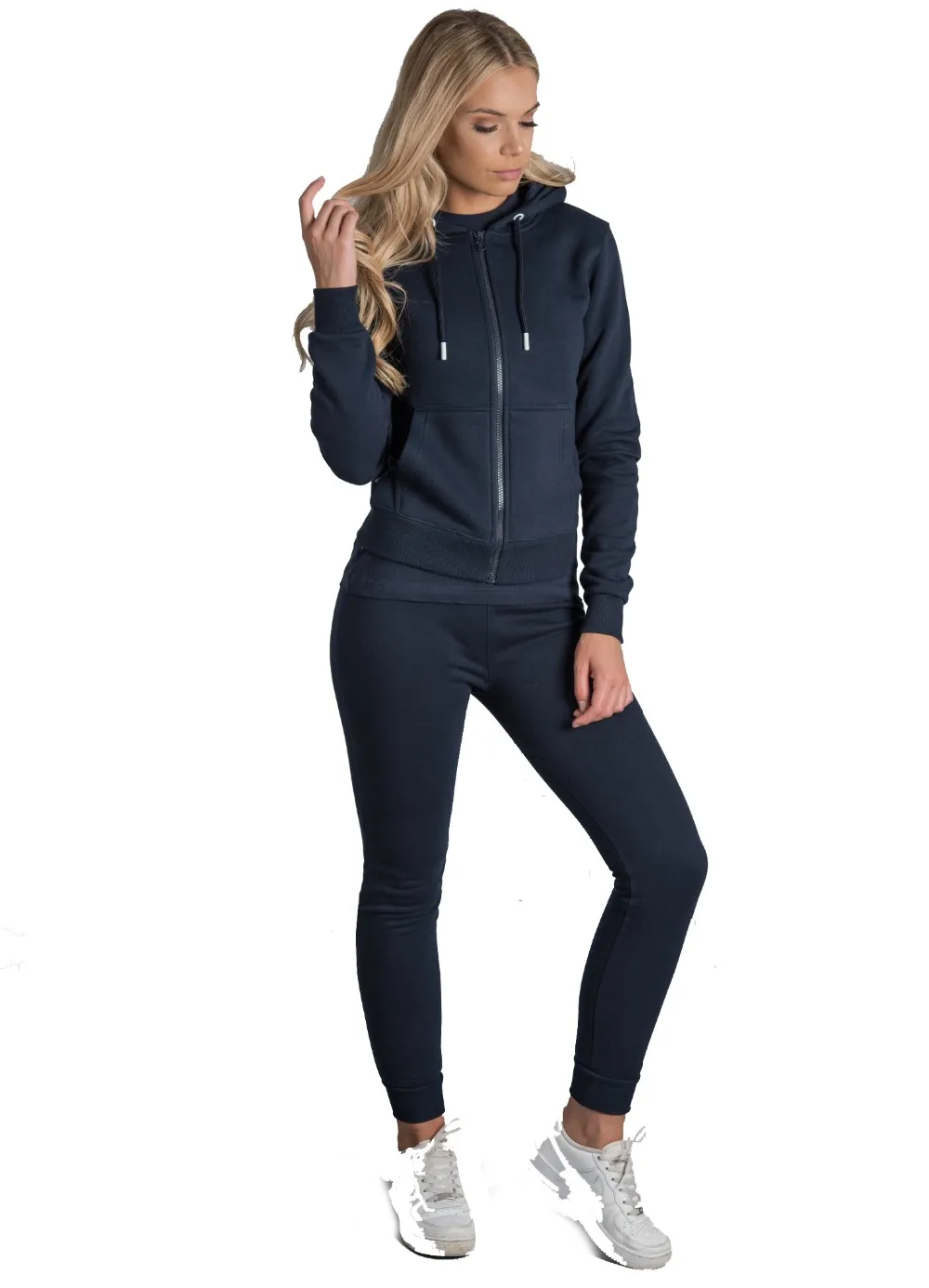 Top Newest Stylish Slim Fit 2019 Custom Wholesale Sweat Suits Women ...