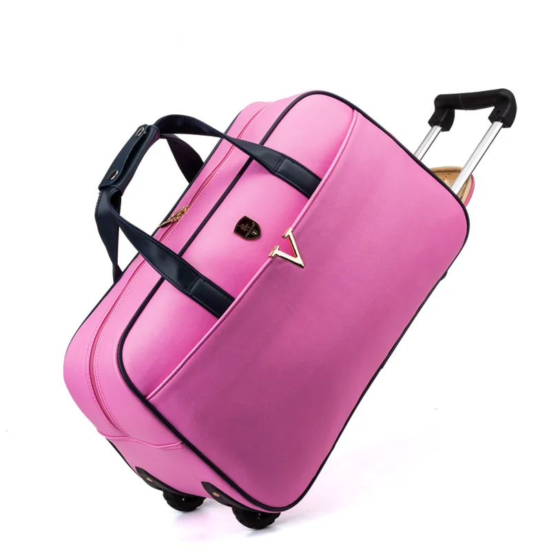 Xbl Custom Citi Trends Pu V Travelling Luggages Bags Pink Guangzhou