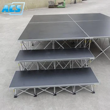 Aluminum Dj Stages Portable Rolling Drum Risers For Sale Buy Retractable Stage Folding Riser Stage Platform For Events X Stage With Different High