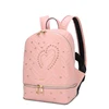 MINANDIO Brand Names Latest Design Women Pattern Leather Backpack Bags cute Back pack for girls