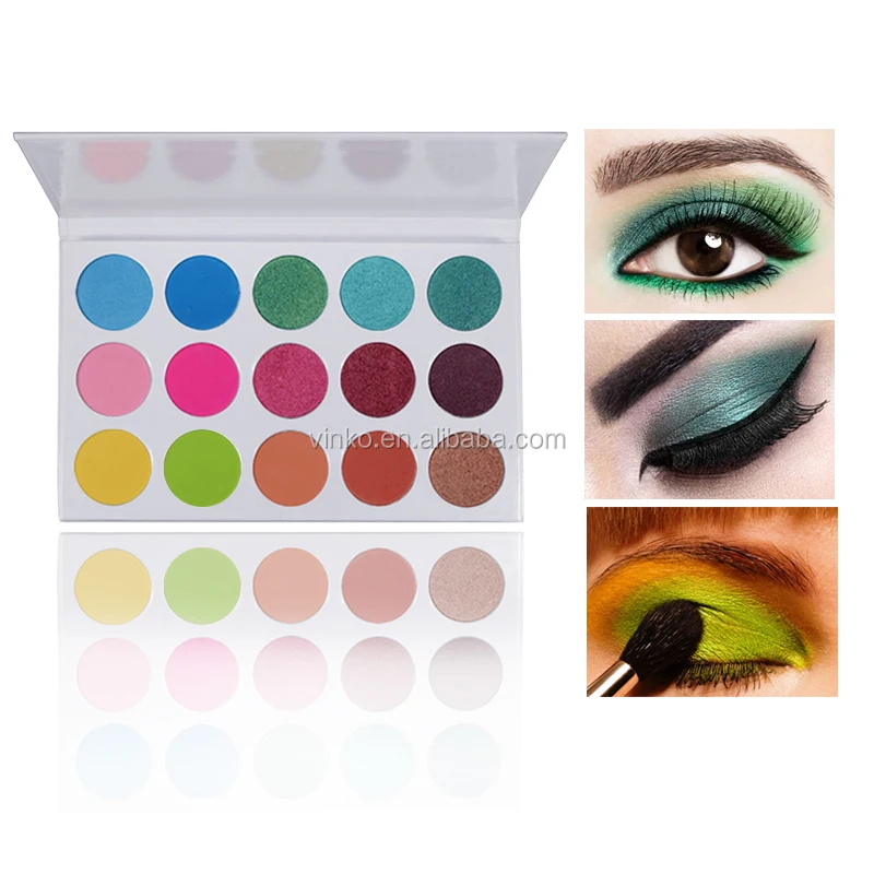 Make Your Own Brand High Quality 12 Color Professional Custom Eyeshadow Palette