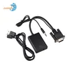 Justtide JT-N-VDTH01 4 port usb hub mouse pad vga cable without screws hdmi-info to vga adapter with audio