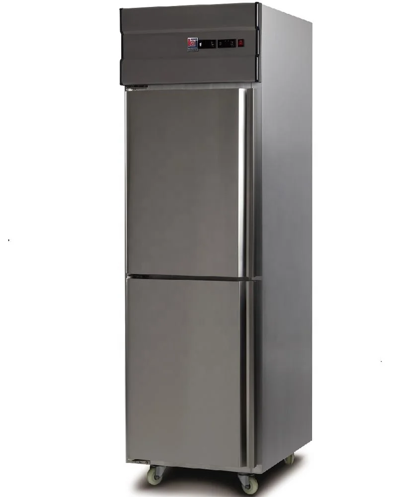 500l Hotel Kitchen Fridge 304 Stainless Steel 2 Doors Refrigerator Upright Freezer Buy