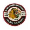 Custom 100% Embroidery Sports Souvenir Patches Iron On Cloth Background Patches