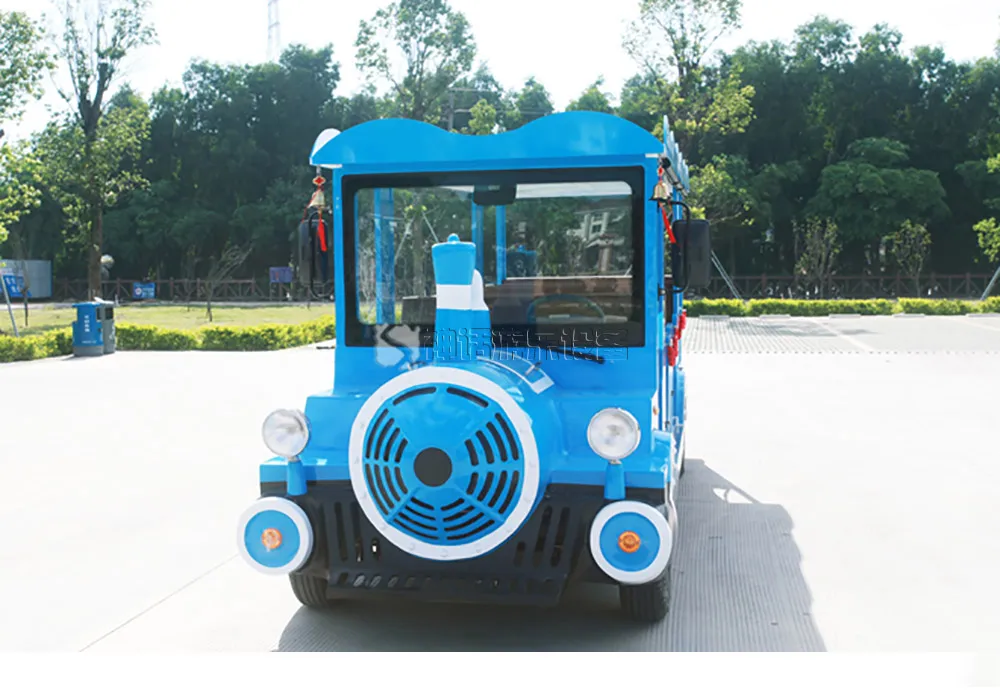 Environmental Electric Shuttle Car Electric Sightseeing Vehicle Train Head Design