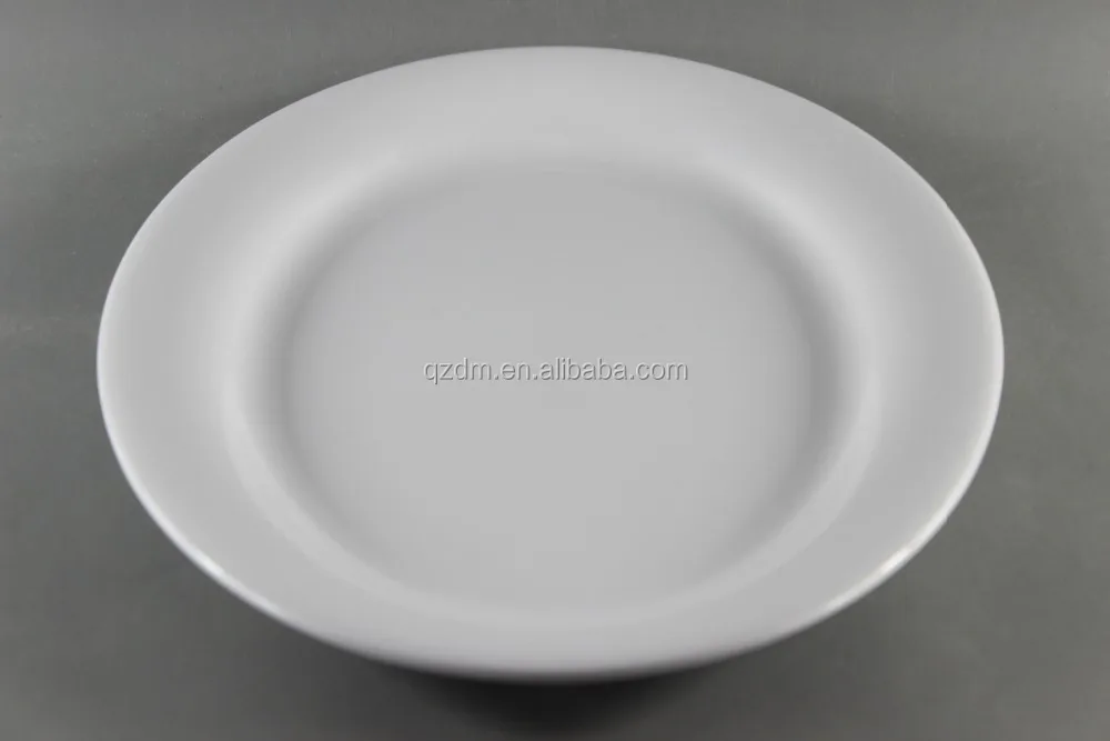 14 Inch Melamine Oval Plate,Oval Shape Melamine White Plate