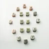 Wholesale custom metal dice set/metal dice set for dnd/metal dice d6