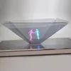 360 3D Holographic Projection Pyramid Prism 3d holographic projector