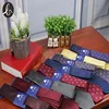 Customized cheap hand made men luxury necktie silk ties