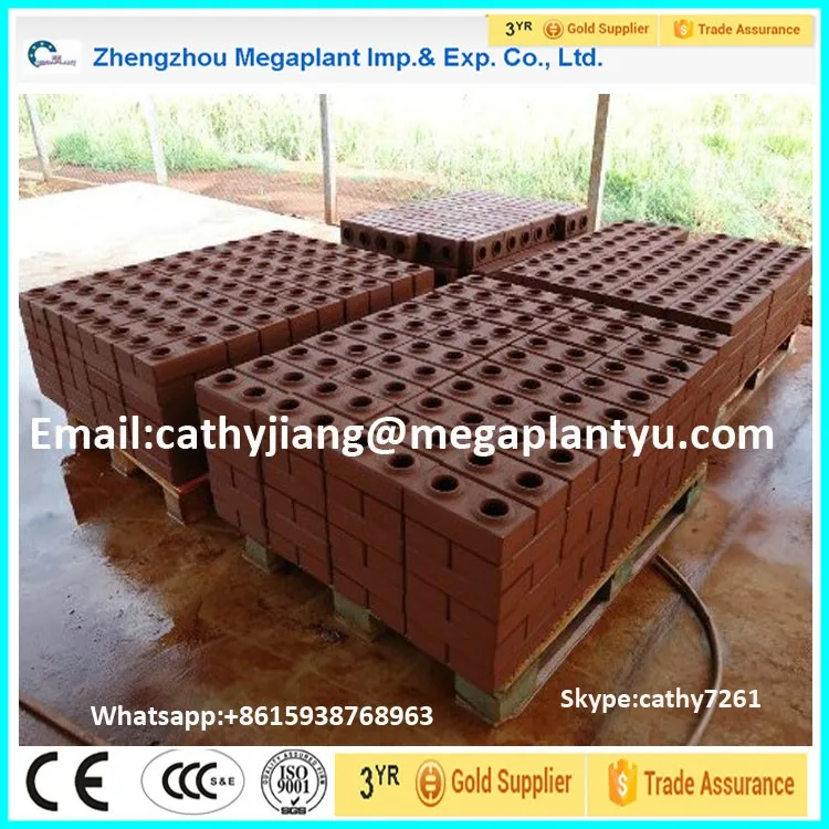 High Productivity Small Interlocking Clay Soil Brick Machine