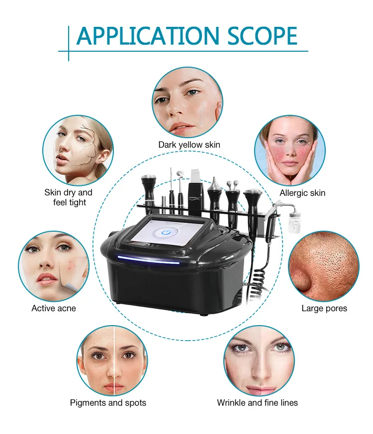 Facial Skin Care aqua peeling dermabrasion hydro blackhead removal hydra dermabrasion machine