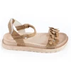 Flower Studded Open Toe Outdoor Sandals