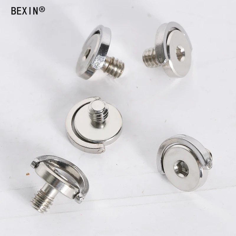 Bexin Stainless Steel Photographic Screw 1/4 Inch Mounting D Ring Screw