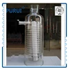 lab reactor pieces borosilicate glass coil condenser