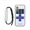 DC5-24V Mini 10key RF Wireless Remote Switch Controller With Mini LED Dimmer For Flexible Tape RGB 5050/3528 LED Strip