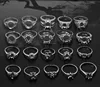 Mix styles silver gold semi-manufactures finished Ring finding Setting base holder