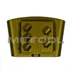 High performance wing back PCD tool for HTC grinding machines