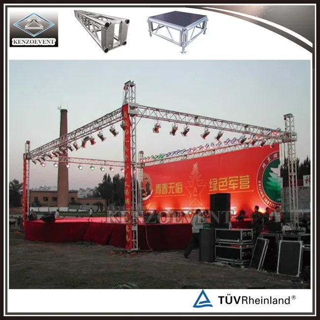 4 Pillars Aluminum Concert Light Truss Stand