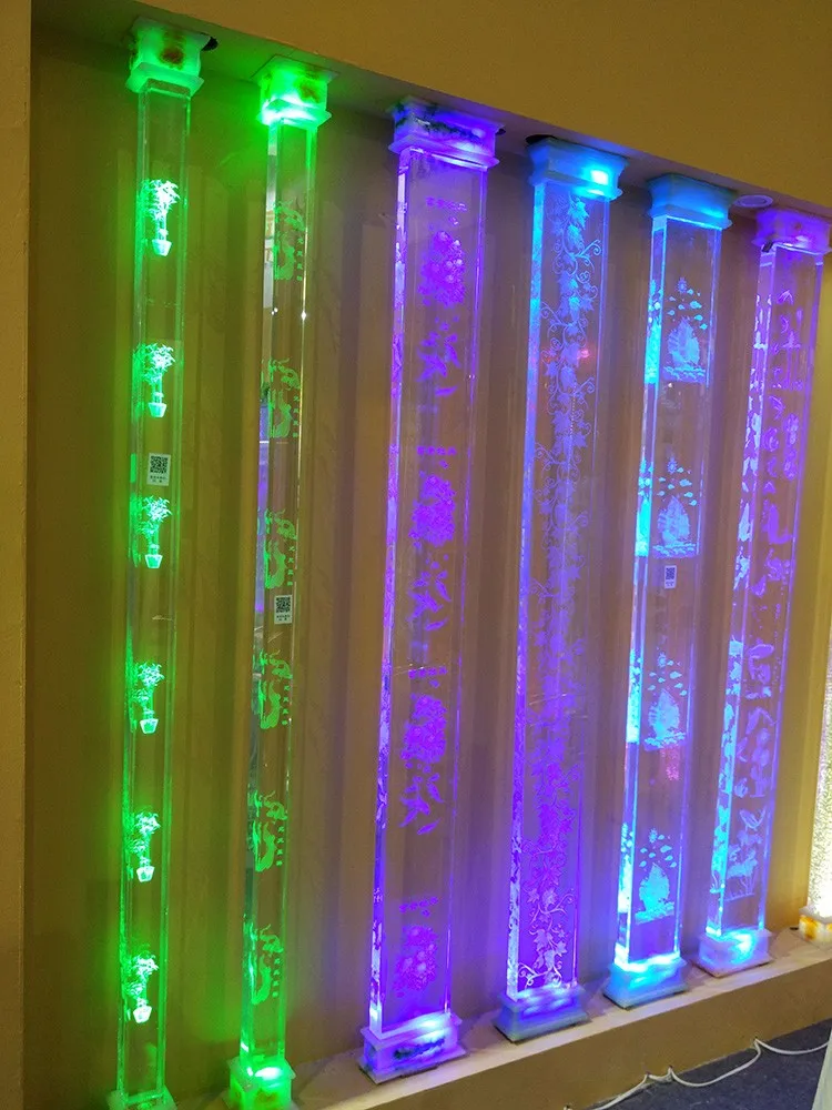 Jingyage High Quality Transparent Exterior Polished Glass Pillars For Indoor Decor Buy Glass