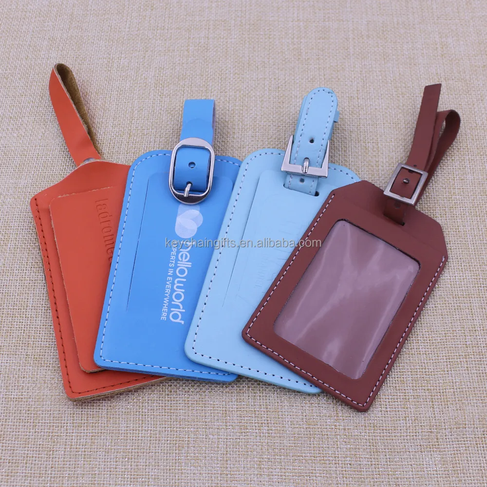 Good Quality Waterproof Round Silicone Luggage Tag/ Plain Luggage Tag ...