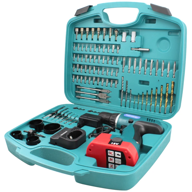 18v Power Tool Set/cordless Drill Set 100pcs Buy 18v Cordless Tool