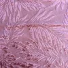 100% Polyester Embossed Knitting Super Soft velvet,jacquard leaves Plush Velboa Fabric for Baby Blanket Using