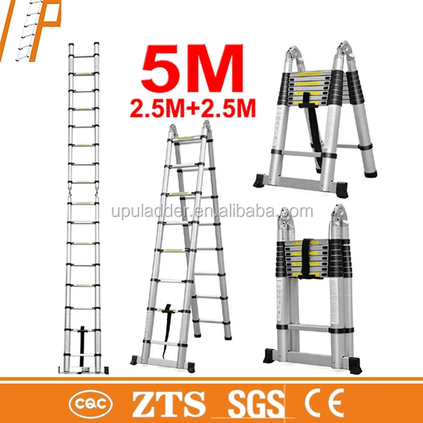 Cheap Aluminium Telescopic Ladder Platform Ladder Buy Aluminum
