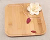 Factory direct export high-quality bamboo tea dessert dish and charge plate