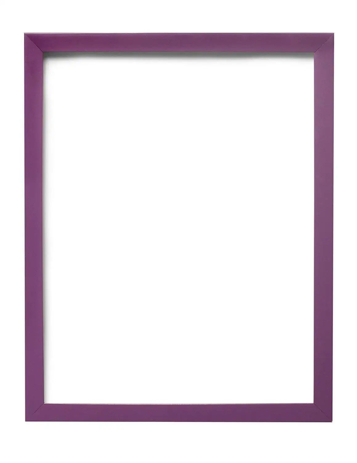 Memory Box Rainbow Colour Range Picture/Photo/Poster Frame With A High Clarity Styrene Shatterproof Perspex Sheet & An MDF Backing Board Rcrp-Purple-A4 A4 Purple