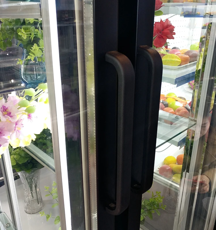 Four side glass door display cooler 2~8 degree commerical luxury flower cabinet refrigerator