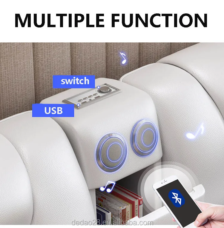 Mordern Massage electric adjustable multifunctional bed home