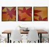 Framed Pop oil paintings of leaves Maple leaf Wall Art