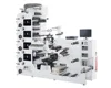 Label Printing Machine with flexo plate Rotary die cutting station.