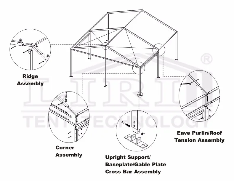6x9m 50 People Cheap Event Party Tents For Sale Buy Party Tents For