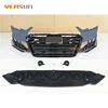 RS4 auto front bumper car body kit for audi A4 2016 2017 2018