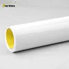 Carbins 1.52*18m High Crystal Ivory Glossy Candy Colored Wrapping Film White Glossy Cream Bubble Free Wrap Car Vinyl Sticker