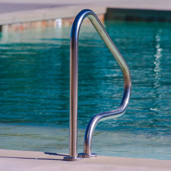 parameters for swimming pool hand rails