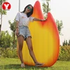 New design adult size pvc flame water float inflatable fire pool float