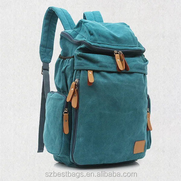 China Manufactures Cheap Canvas Backpack Students Backpack - Buy ...
