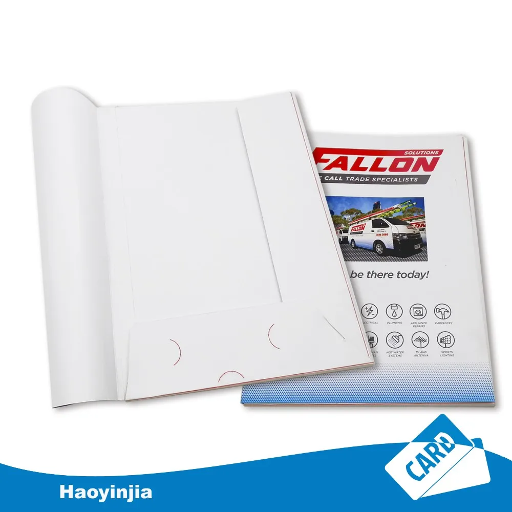 Custom Design 157g Coated Paper Glossy Laminated Flyer Poster Printing