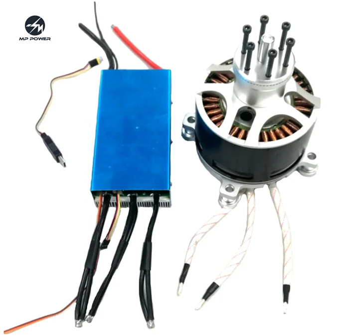 45kw 154120 95kg Thrust Bldc Motors For Electric Drone With 120v 500a