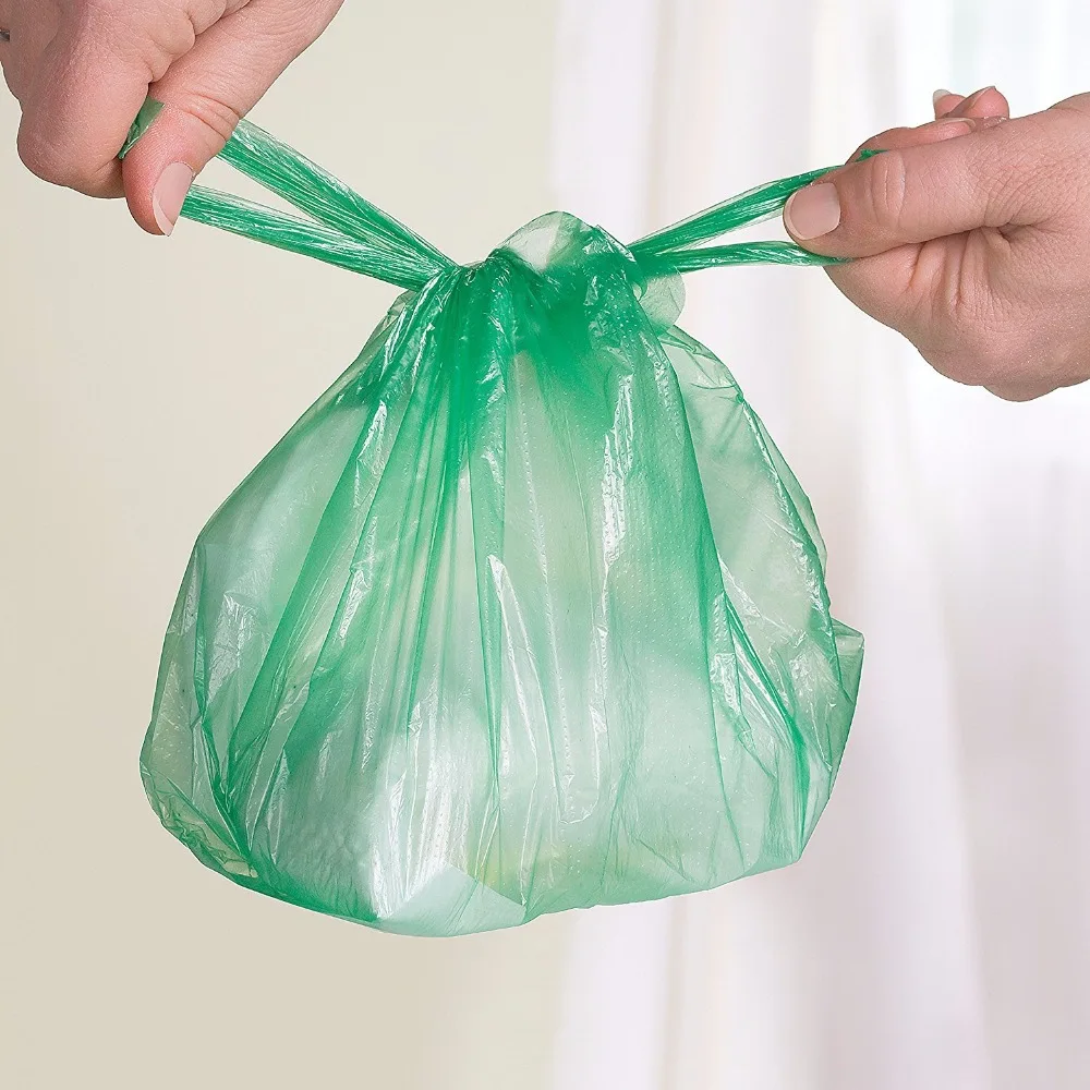 Cornstarch Based Biodegradable Diaper Sacks T Shirt Baby Nappy Bag ...