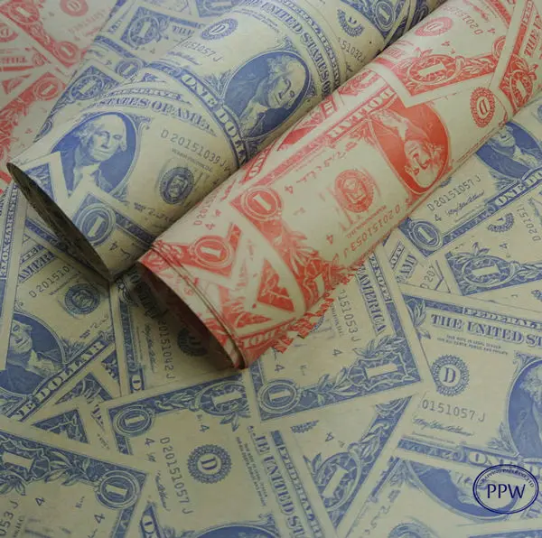 Printed Money Wrapping Paper Wholesale For Gift Wrapping Buy Printed