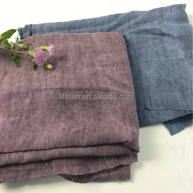 Stone Enzymed Washed 100 Linen Fabric Buy Washed Linen Fabric,Solid